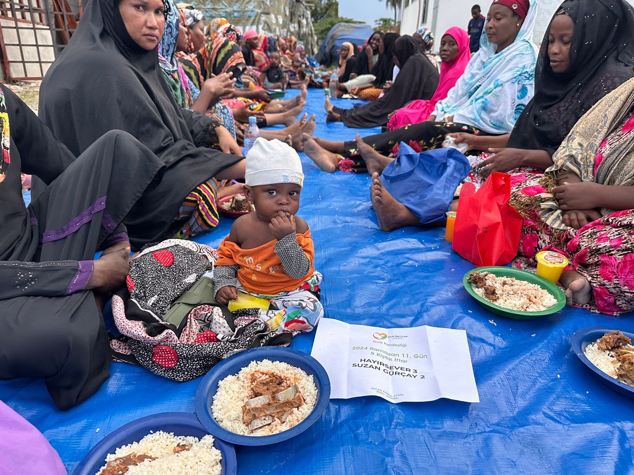 Ramazan İftar bağışı 100 Kişi (Afrika)